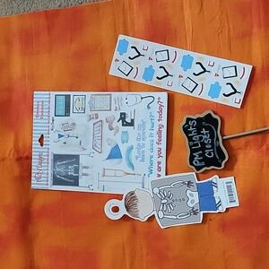 Medical Set of Scrapbook Stickers 3 Piece New Lot